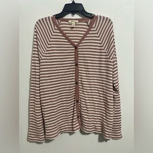 Madewell Stripped ButtonTop
